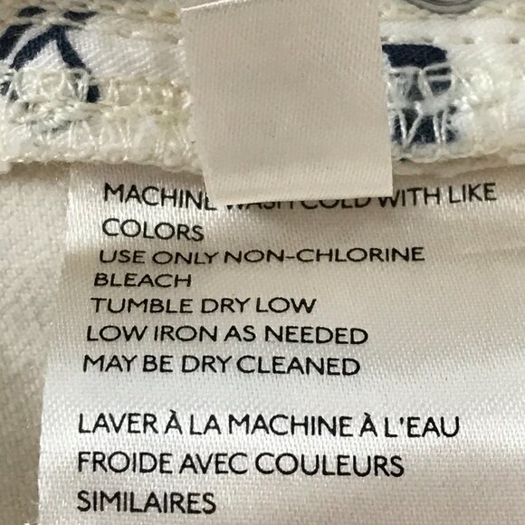 Pilcro and the Letterpress Legging Skinny Jeans Women 27 White Mid Rise Stretch - Picture 12 of 14